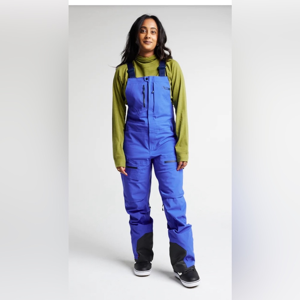 Trew Gear Women’s Charriot Promo Tall Bib in Clear Blue